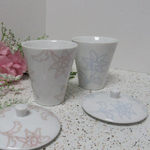 Japanese porcelain cup tea, tachikichi porcelain c